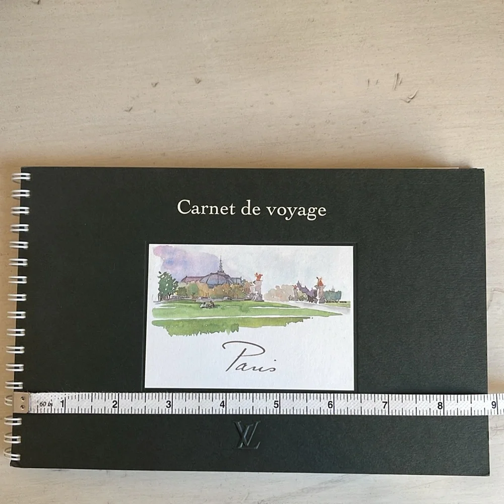 LOUIS VUITTON - PARIS - CARNET DE VOYAGE SKETCHBOOK